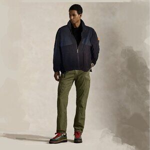 EDDIE BAUER Vintage Sport Shop Fleece Full-Zip Field Jacket Sz 3XLT Black